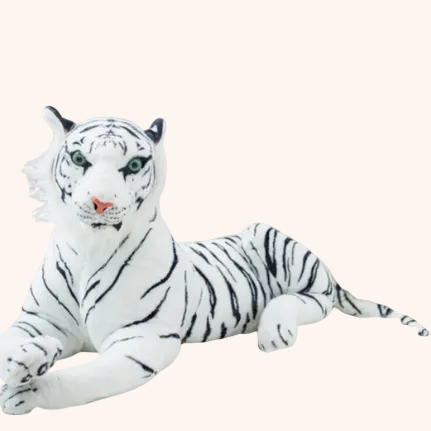 Peluche Tigre Blanc XXL