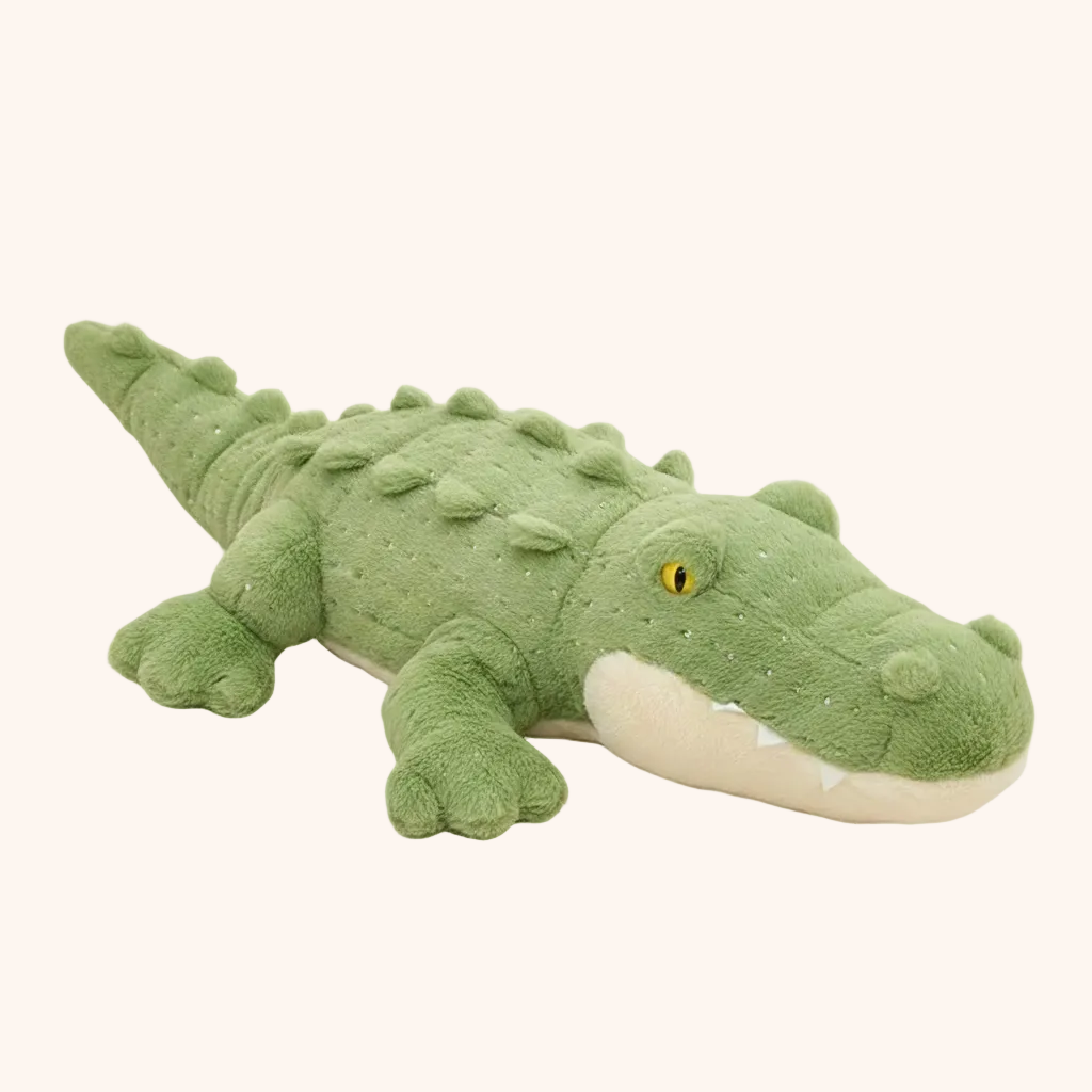 Peluche Crocodile douce et réaliste pour chambre d’enfant - Doudoria