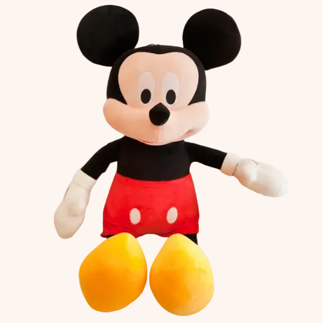 Peluche Mickey moelleuse et fidèle au personnage pour enfants - Doudoria