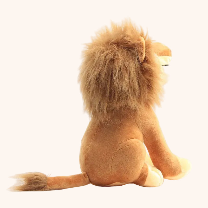 Peluche Roi Lion douce et câline pour enfants - Doudoria