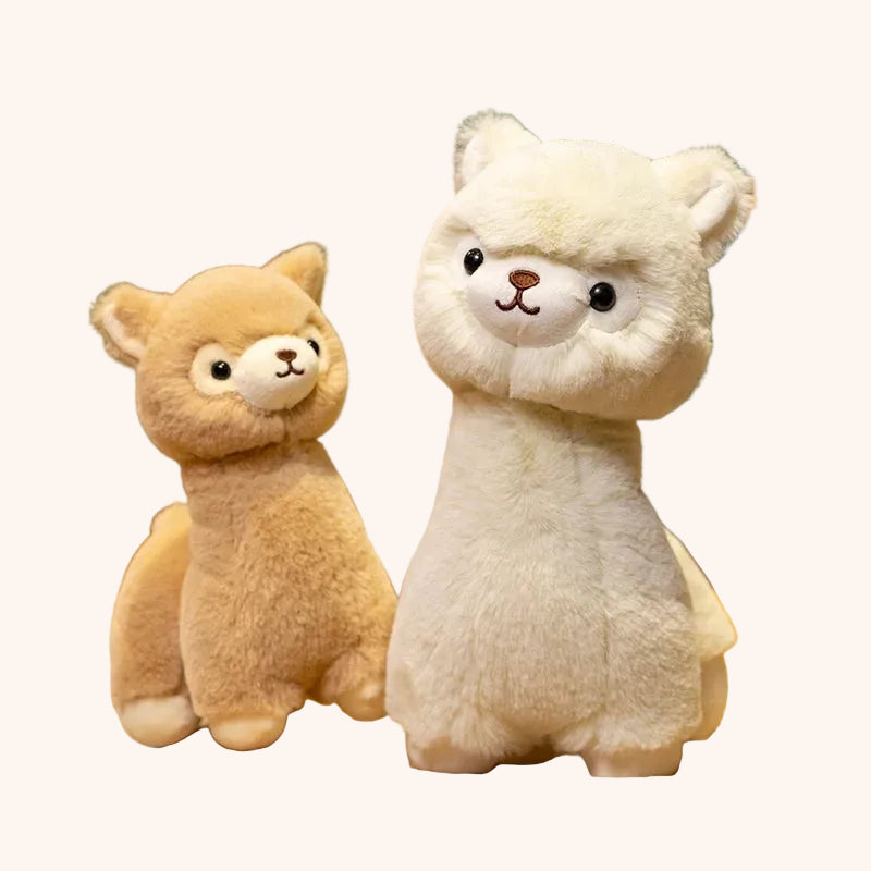 Peluche Alpaga doux et câlin pour enfants - Doudoria