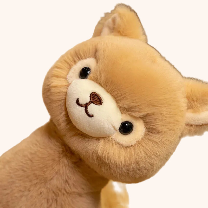 Peluche Alpaga doux et câlin pour enfants - Doudoria