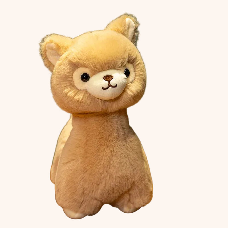 Peluche Alpaga doux et câlin pour enfants - Doudoria