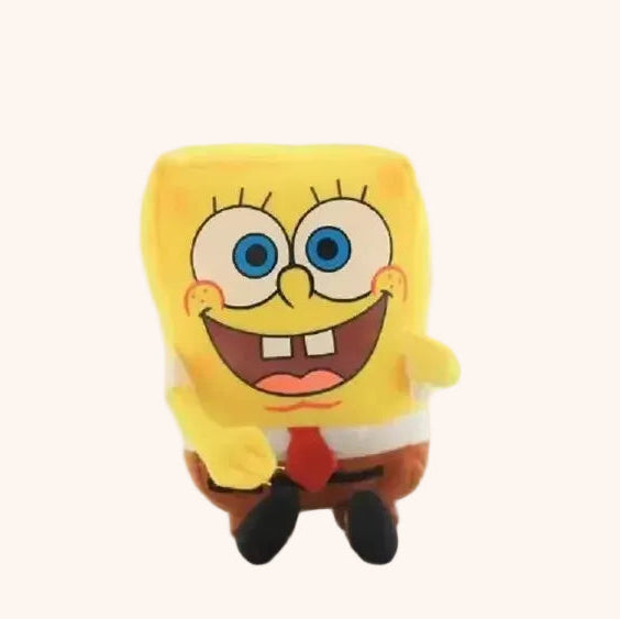 Peluche Bob l’Éponge douce et colorée pour enfants - Doudoria