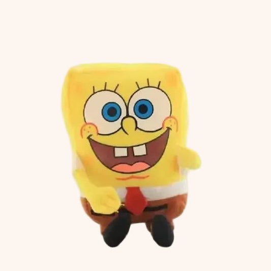 Peluche Bob l’Éponge douce et colorée pour enfants - Doudoria