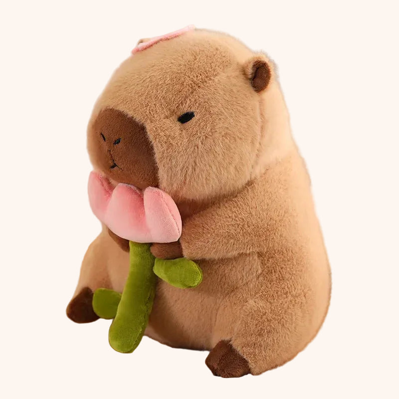 Peluche Capybara doux et câlin pour enfants - Doudoria