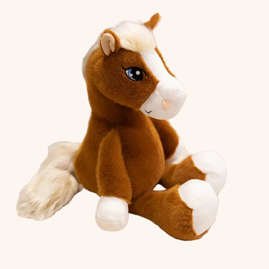 Peluche Cheval  doux et câlin pour enfants - Doudoria
