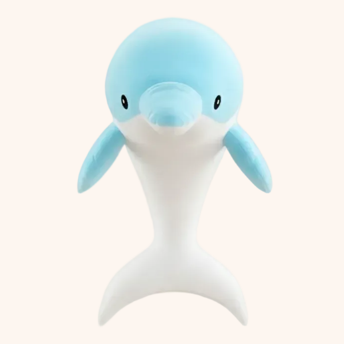 Peluche Dauphin douce et réaliste pour chambre d’enfant - Doudoria