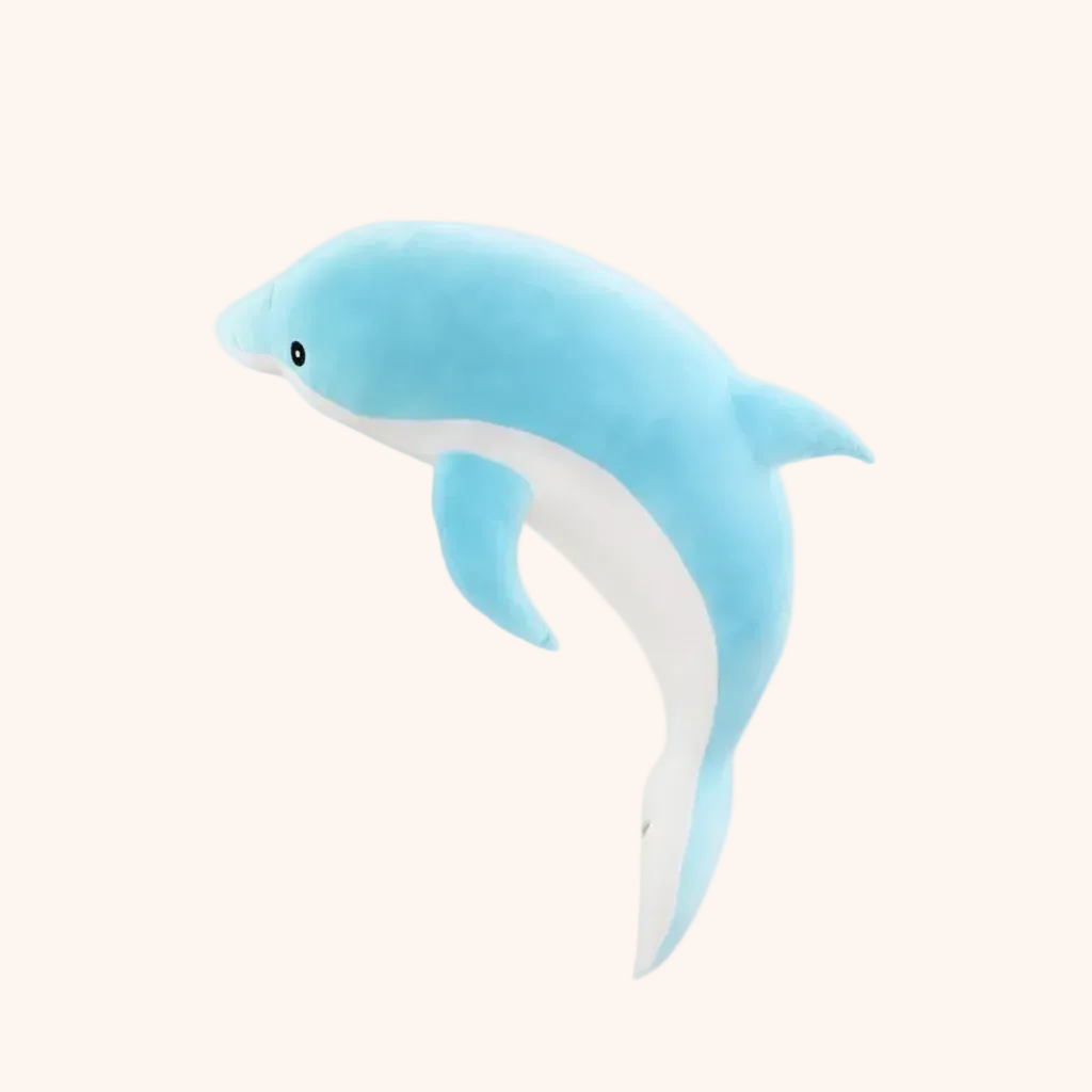 Peluche Dauphin douce et réaliste pour chambre d’enfant - Doudoria