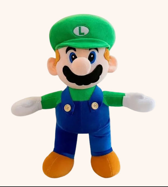 Peluche Mario douce et fidèle au personnage pour collection - Doudoria
