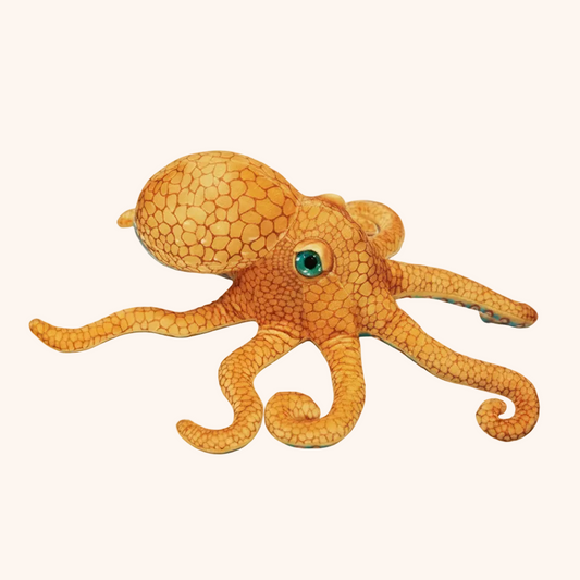 Peluche Pieuvre douce et réaliste pour chambre d’enfant - Doudoria