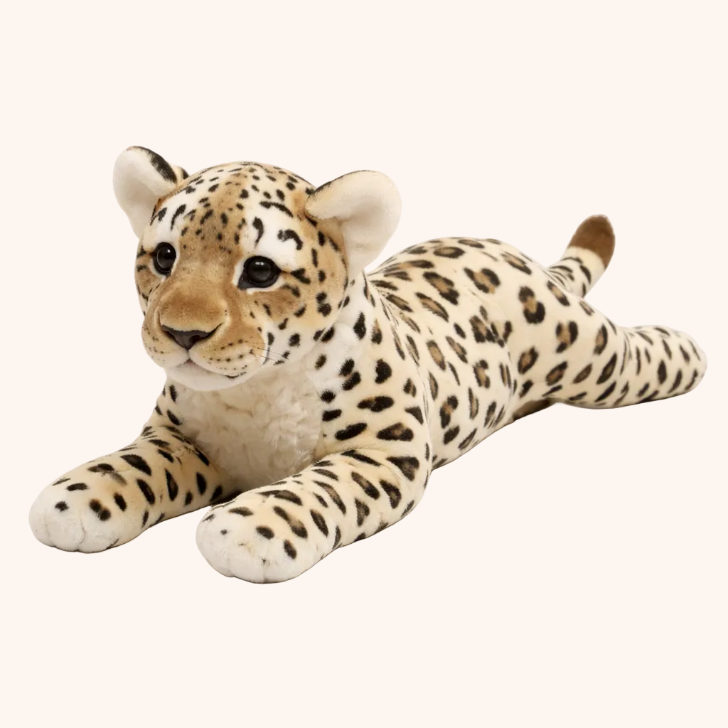 Peluche Léopard douce et câline pour enfants - Doudoria