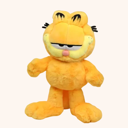 Peluche Garfield douce et câline pour enfants et fans - Doudoria