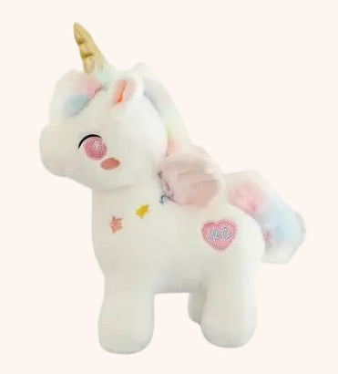 Peluche Licorne douce et magique pour chambre d’enfant - Doudoria